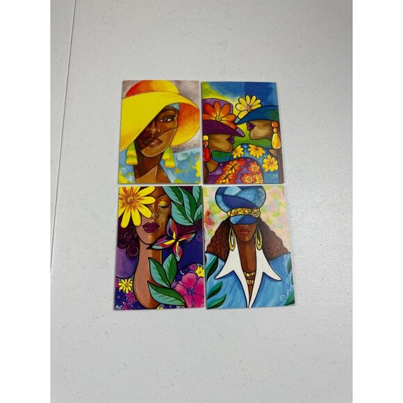 African American Note Cards Shade Of Color - 16 Blank Cards With Envelopes - Picture 6 of 6
